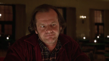 Frustrated Jack from the Shining